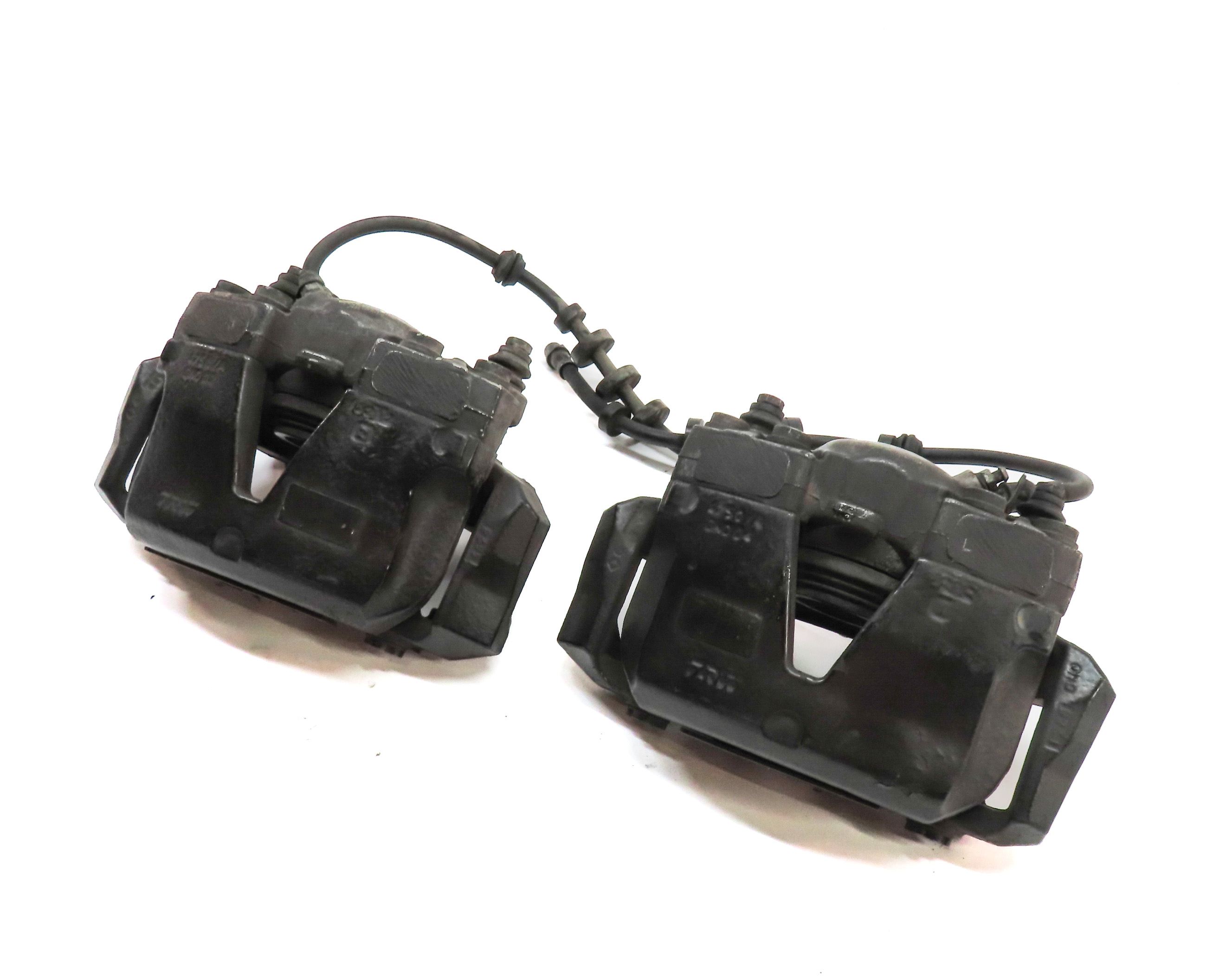 2008-2012 AUDI S5 (B8 8T) FRONT LEFT DRIVER & RIGHT PASSENGER BRAKE CALIPER SET — exact item pictured